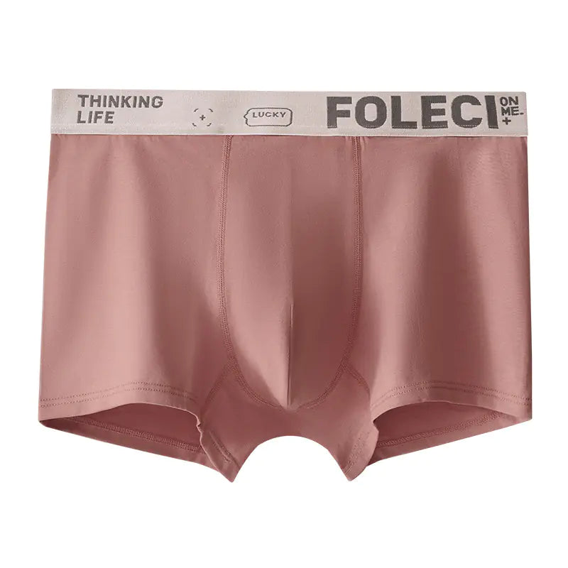 Comfortable Breathable Stretch Cotton Men's Boxer Underwear