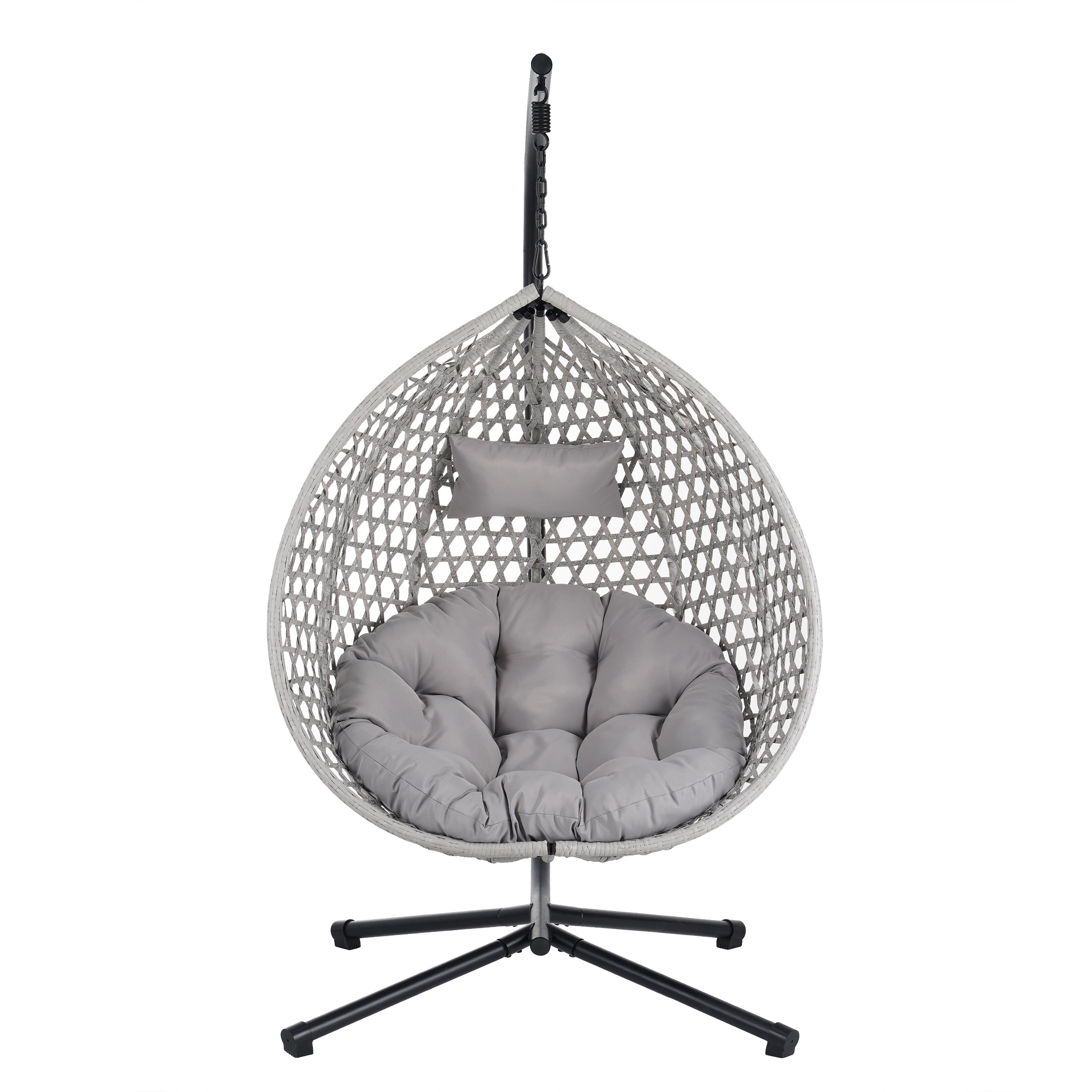 Versatile Hanging Egg Chair for Indoor and Outdoor Use