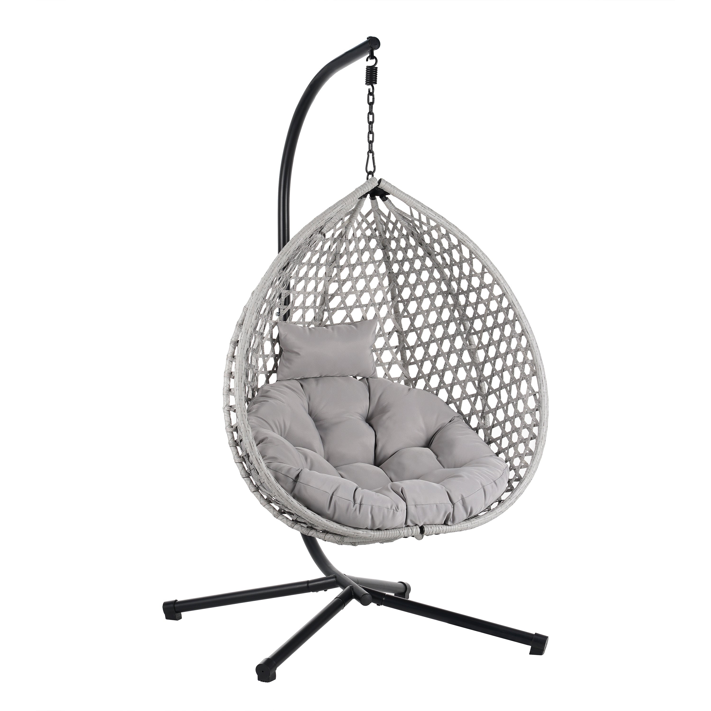 Versatile Hanging Egg Chair for Indoor and Outdoor Use