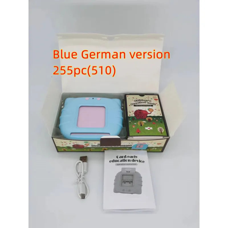 Children's Bilingual Educational Card Learning Machine