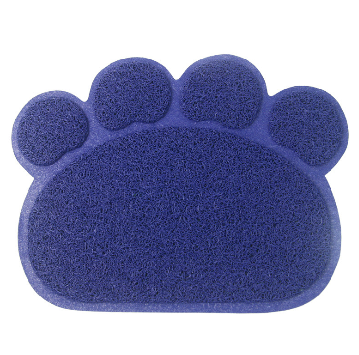Cat Paw Shaped Litter Mat, Non-Slip Floor Mat