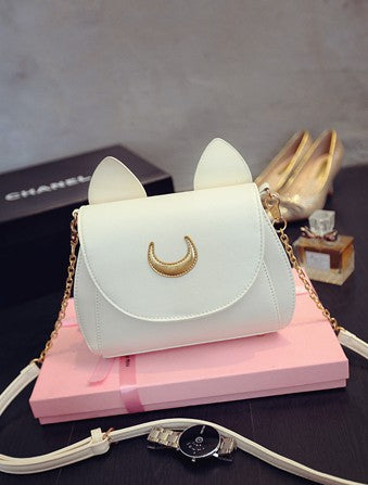 Sailor Moon Luna Cat Casual Shoulder Bag (2026 Summer)