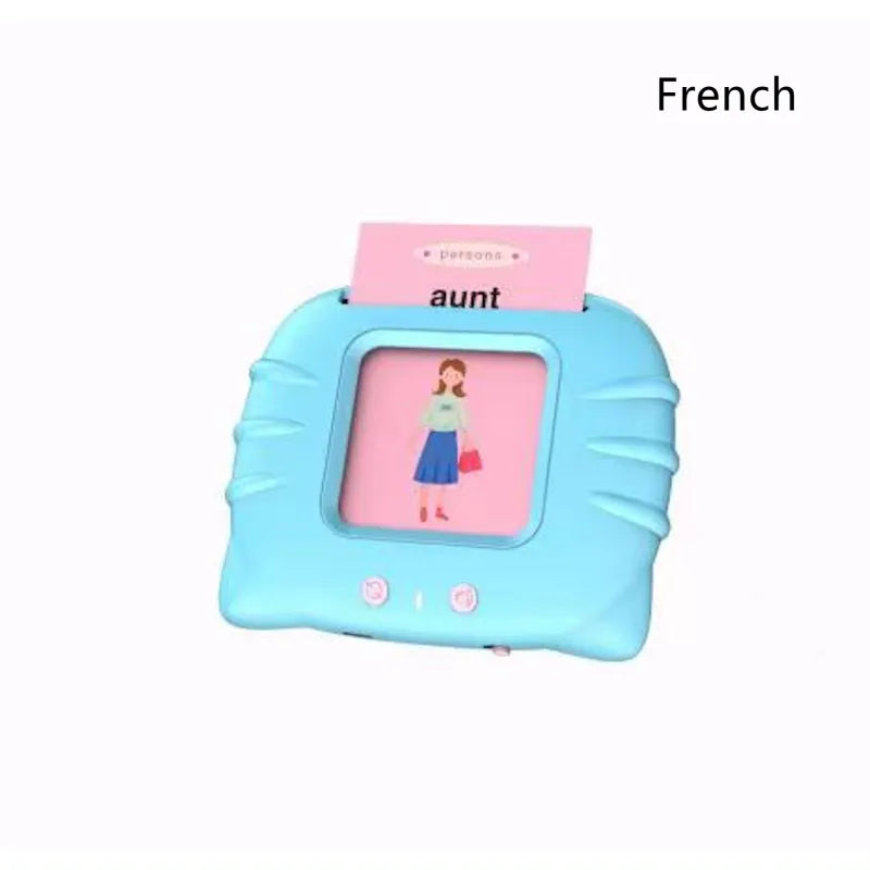 Children's Bilingual Educational Card Learning Machine