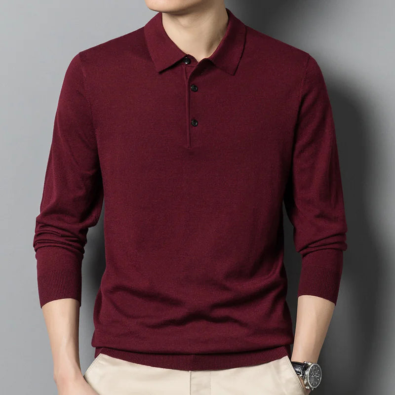 Men's Slim Fit Knit Shirt