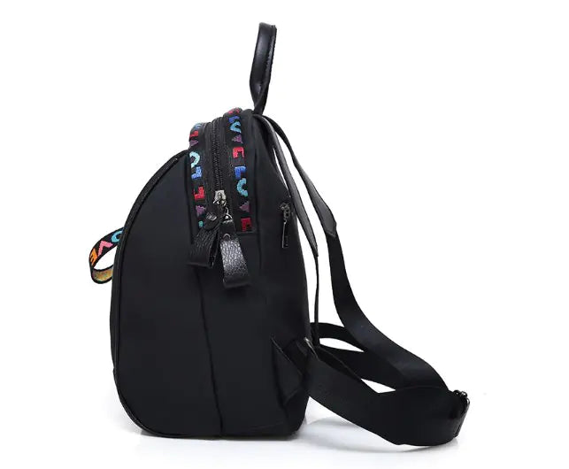 Fashionable Oxford Cloth Women's Backpack for Travel