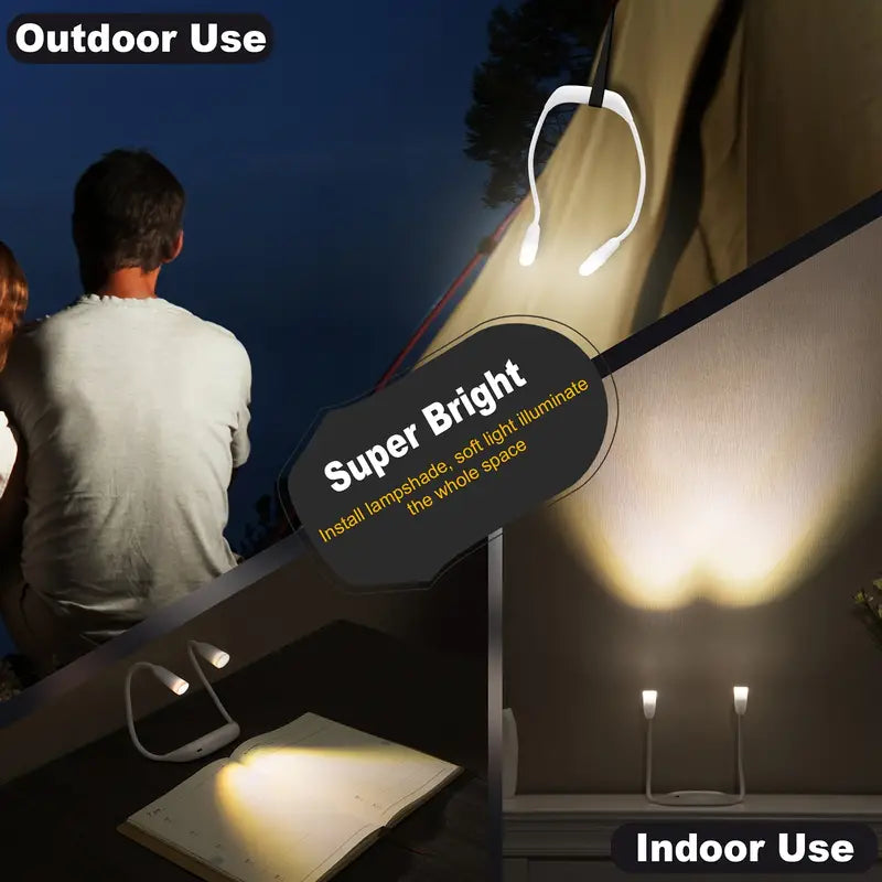 USB Rechargeable LED Neck Light with 12 Brightness Levels