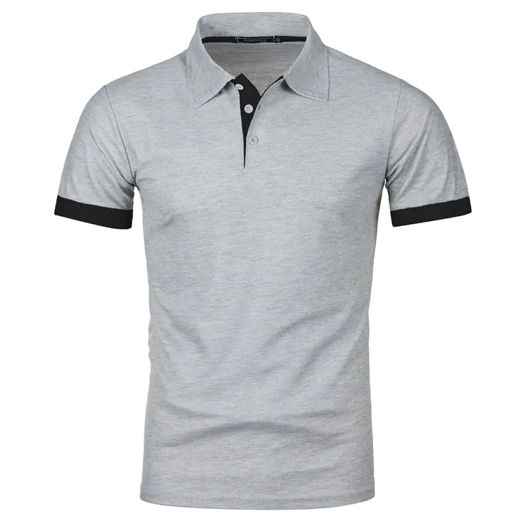 Men's Fashionable Short Sleeve Polo T-Shirt
