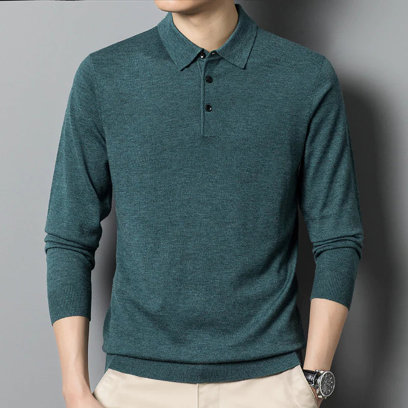 Men's Slim Fit Knit Shirt