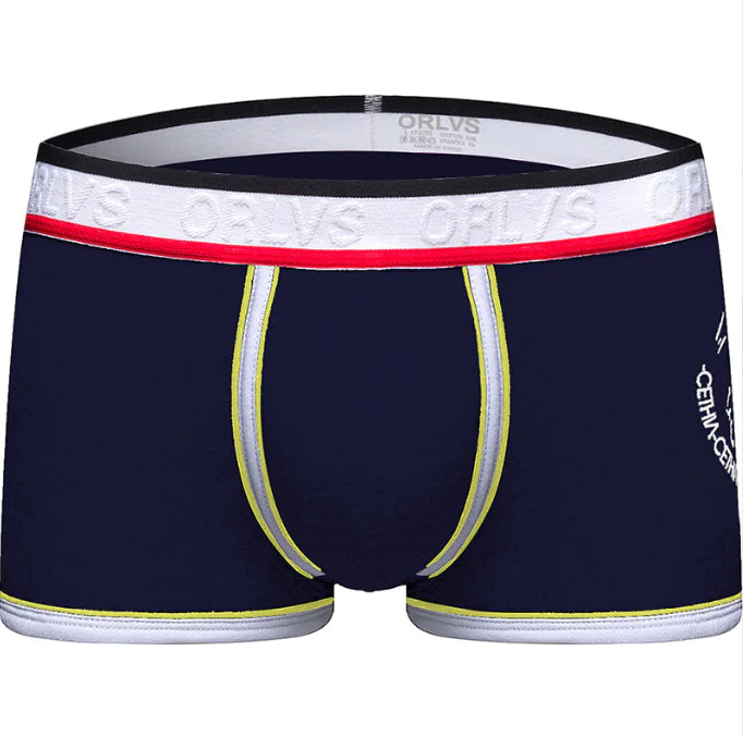 Low Waist Printed Sexy Men's Boxer Shorts