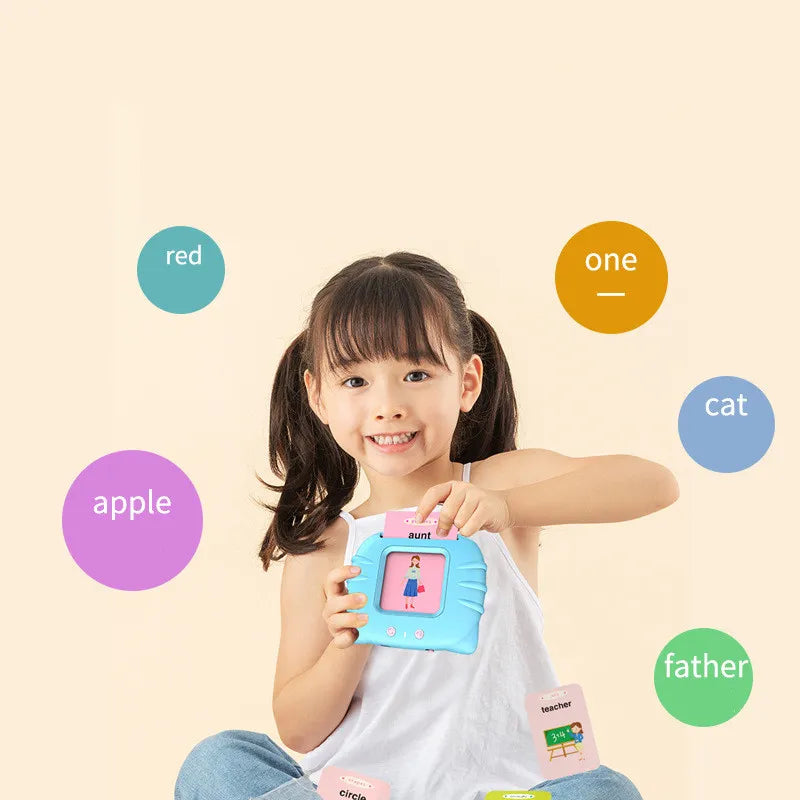 Children's Bilingual Educational Card Learning Machine