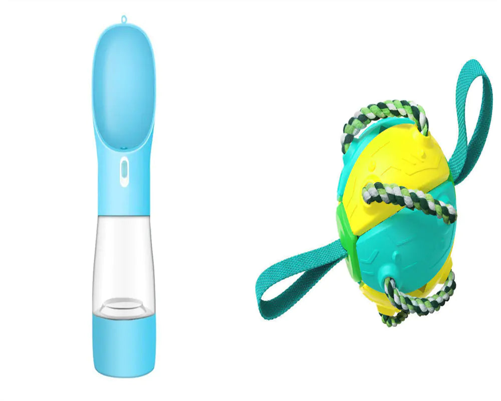 Interactive Inflatable Dog Soccer Ball Training Toy