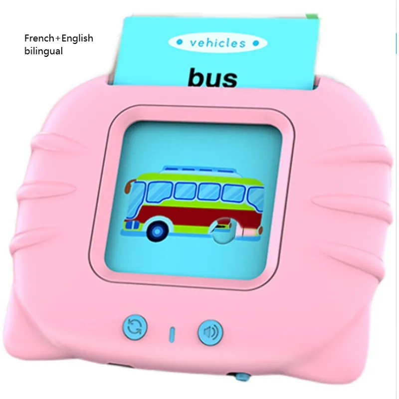 Children's Bilingual Educational Card Learning Machine
