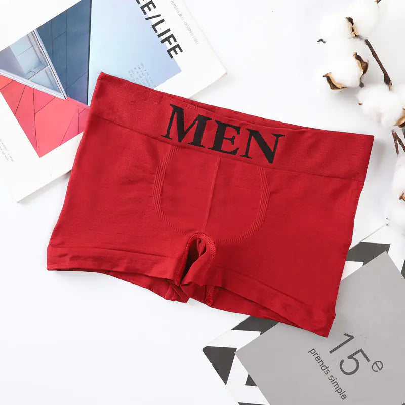Men's Comfortable Breathable Elastic Sexy Boxer Shorts
