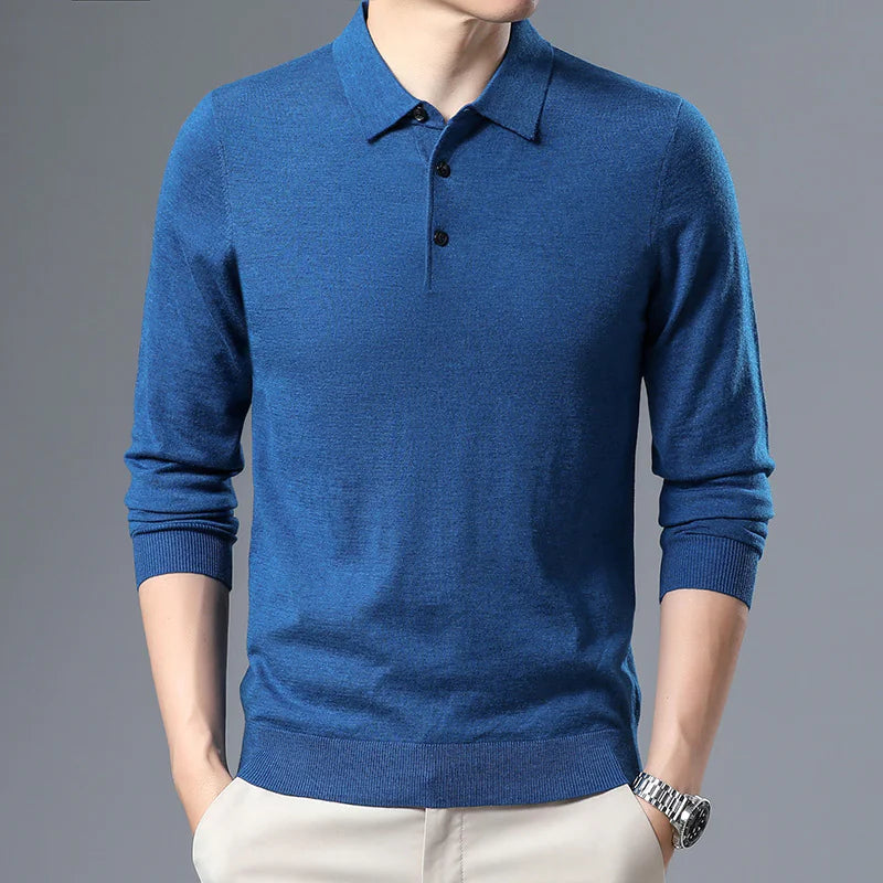 Men's Slim Fit Knit Shirt