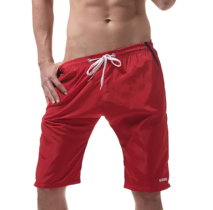 Men's Quick Dry Swim Trunks for Beach and Running