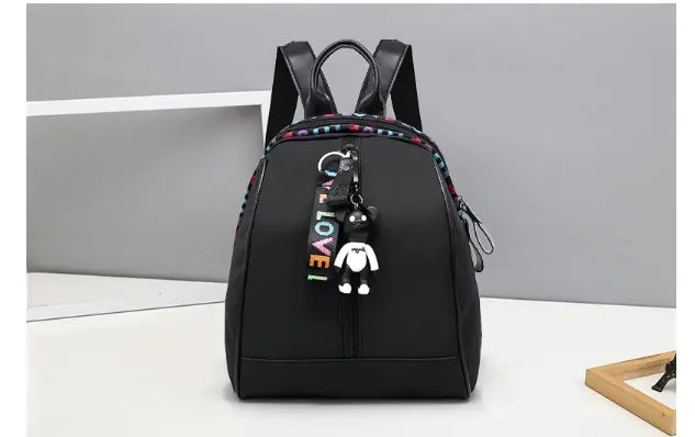 Fashionable Oxford Cloth Women's Backpack for Travel