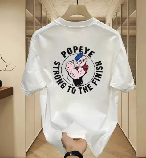 Printed Short Sleeve Round Neck T-Shirt Top