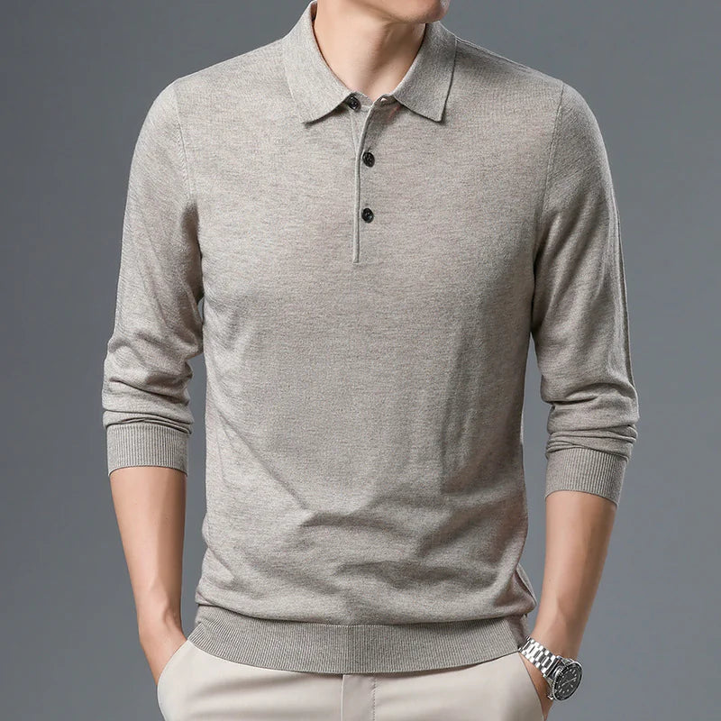 Men's Slim Fit Knit Shirt