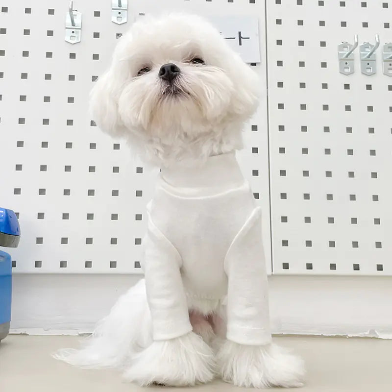 High-neck Slim Fit Shirt for Pets