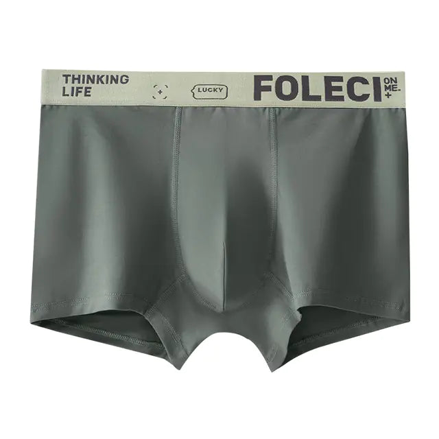 Comfortable Breathable Stretch Cotton Men's Boxer Underwear