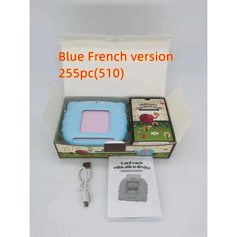 Children's Bilingual Educational Card Learning Machine