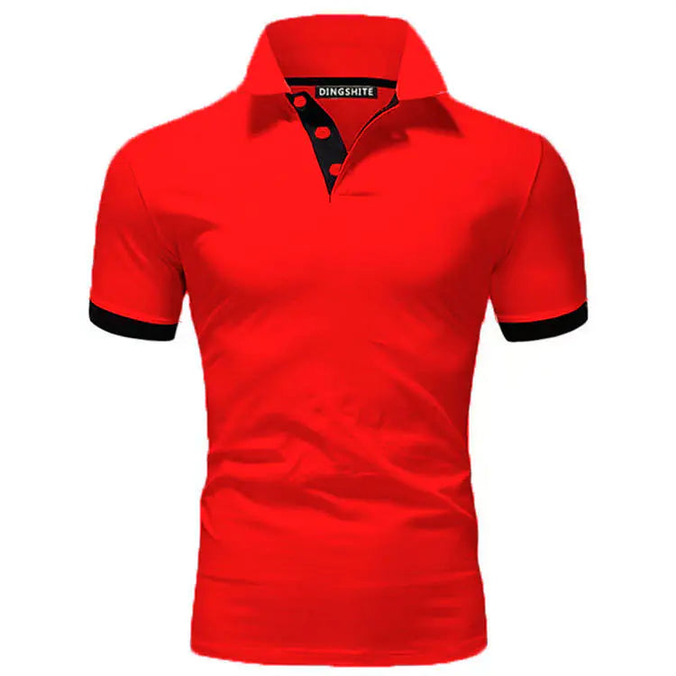 Men's Fashionable Short Sleeve Polo T-Shirt