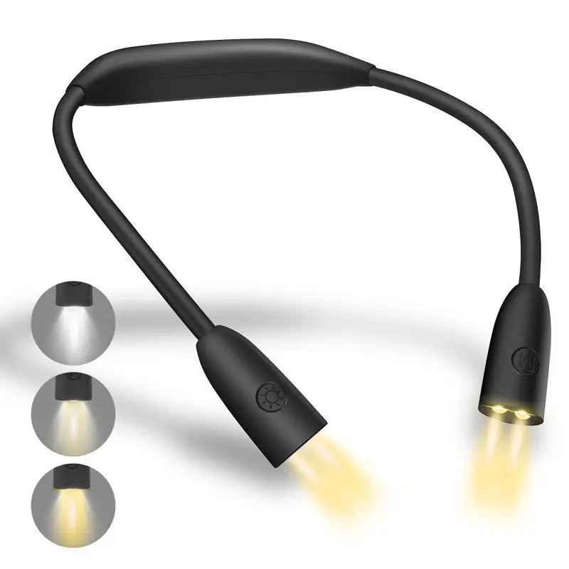 USB Rechargeable LED Neck Light with 12 Brightness Levels