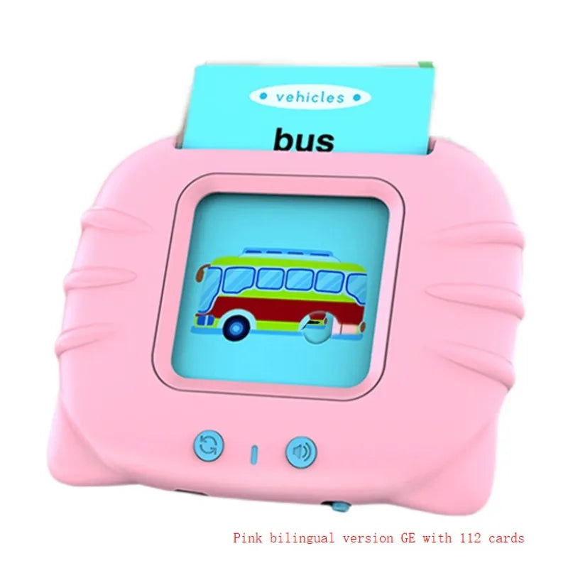 Children's Bilingual Educational Card Learning Machine