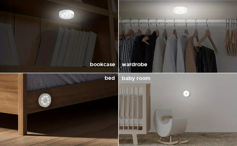 USB Rechargeable Motion Sensor Night Light (1pc)