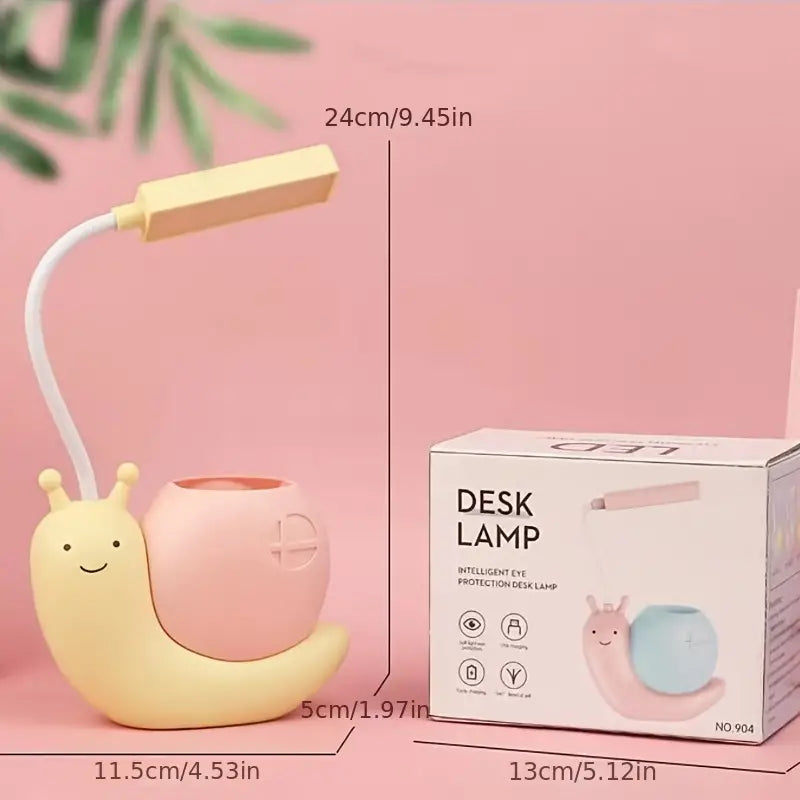 Cartoon Rechargeable LED Table Lamp for Students