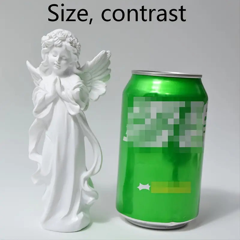 Adorable Angel Girl Sculpture for Home Decor (1 Piece)