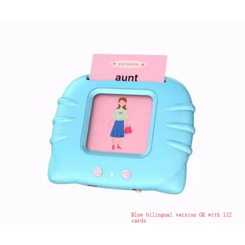 Children's Bilingual Educational Card Learning Machine