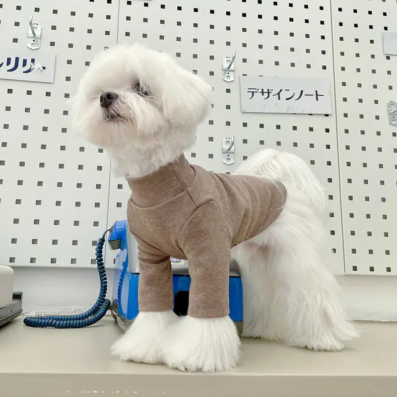 High-neck Slim Fit Shirt for Pets